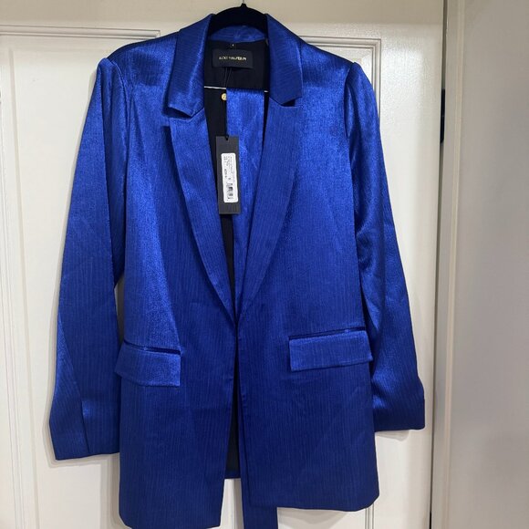 New with Tags $595 Kobi Halperin Royal BlueJacket/Blazer with sz S - Picture 1 of 11